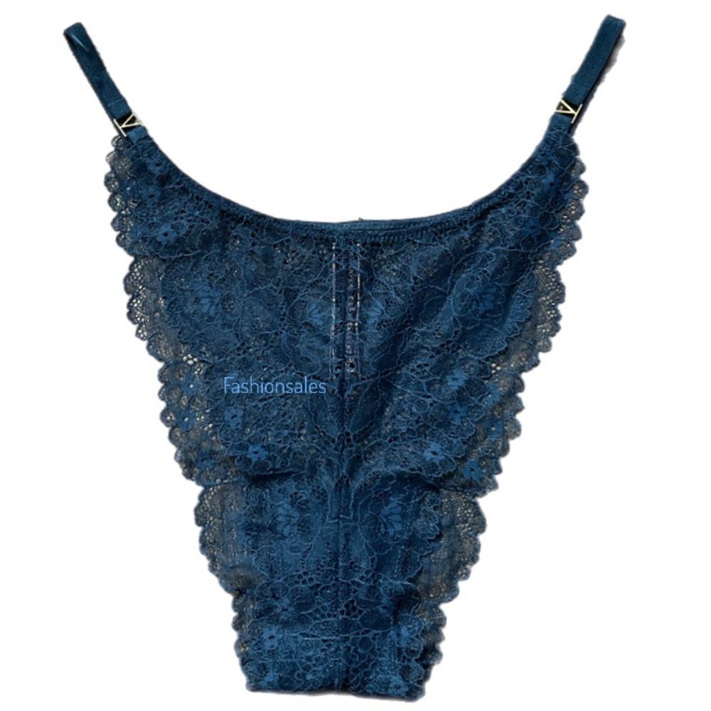 Victoria's Secret Very Sexy Brazilian Slip Panty Teal Xlarge